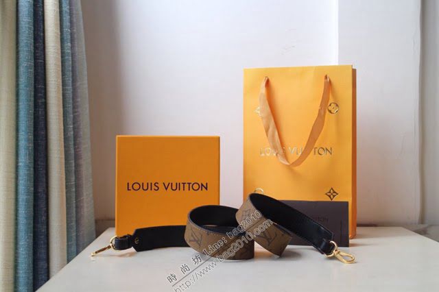 lv肩帶 原單MONOGRAM XL雙面肩帶 J02371 lv老花肩帶 lv配飾  lvqb1710